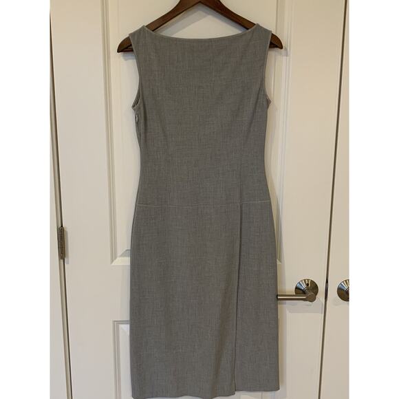 Tahari Womens Gray Sleeveless Suit Dress Light Size 4 - Picture 3 of 12
